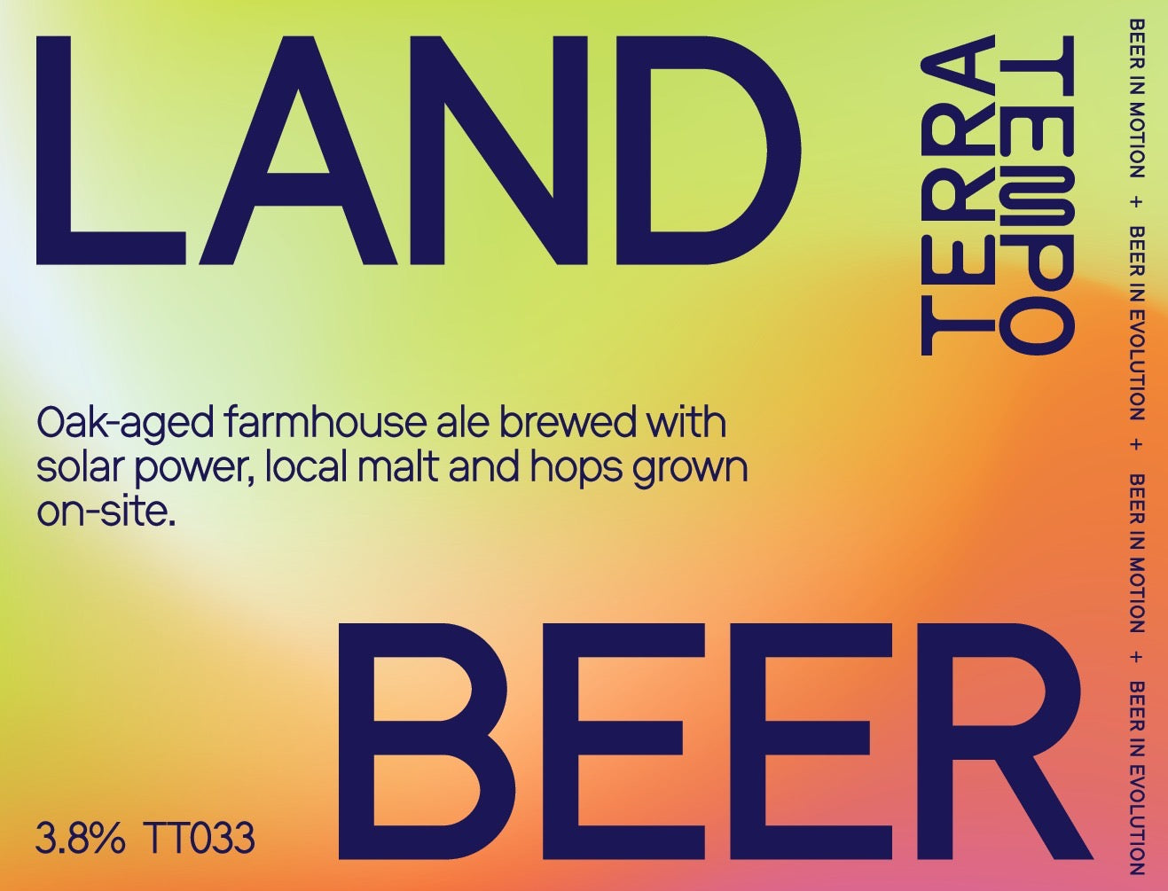 LAND BEER - 3.8% 750ml