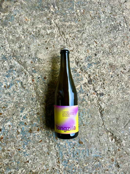 BONGZILLA - triple dry hopped wild IPA with Citra & Mosaic 7% 750ml