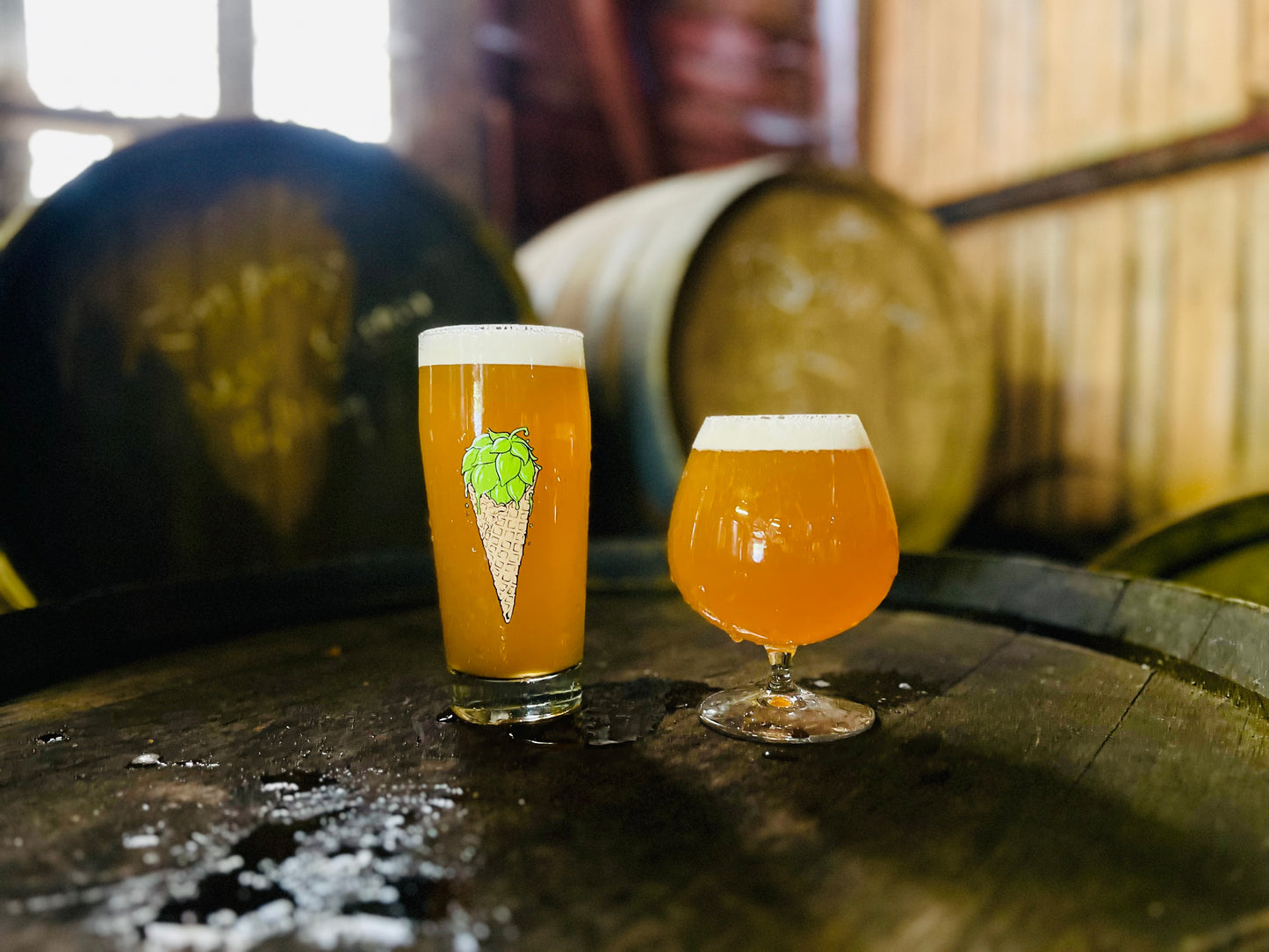 ACID KING - Oak aged sour with Krush & Superdelic 6% 20L Keykeg