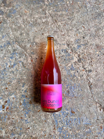 Les dunes d'Ostende - barrel aged ale with raspberry, morello cherry and elderflower 7% 750ml