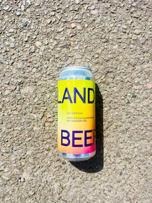 LAND BEER -  Oak Aged Sour 3.8% 440ml.
