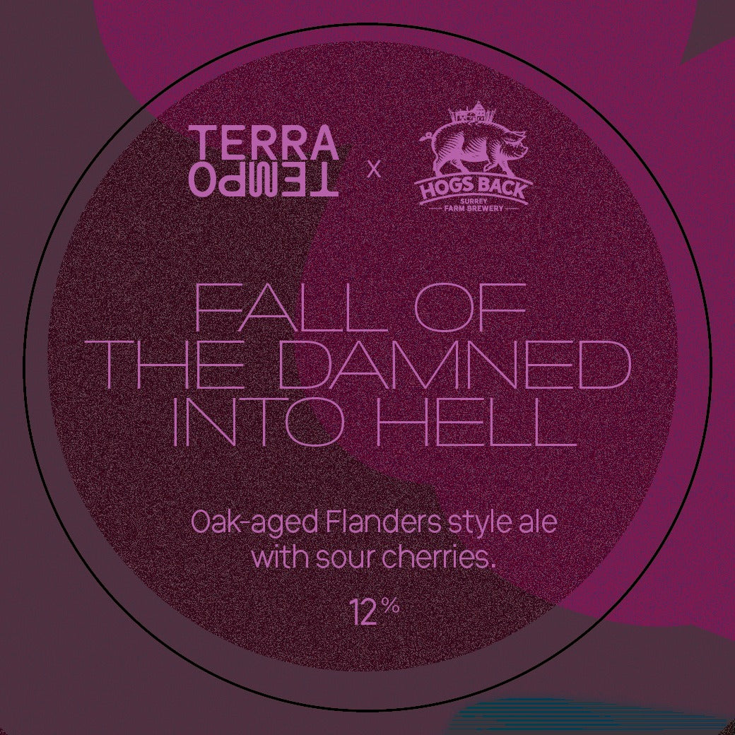 Fall of the damned into hell. Oak aged Flanders with sour cherries 12% 10L key keg